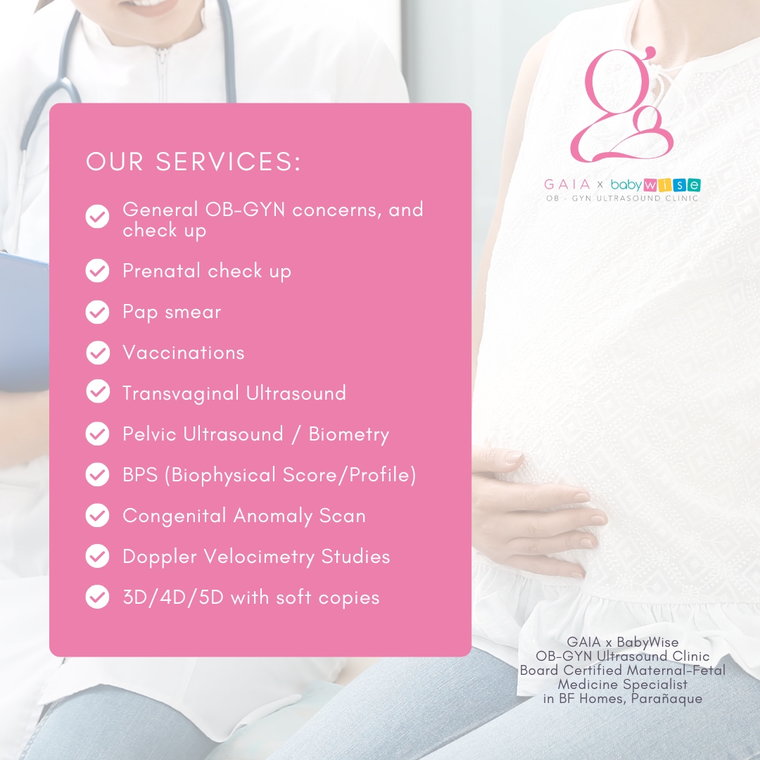 GAIA. OBGYN Ultrasound Clinic Facebook ad