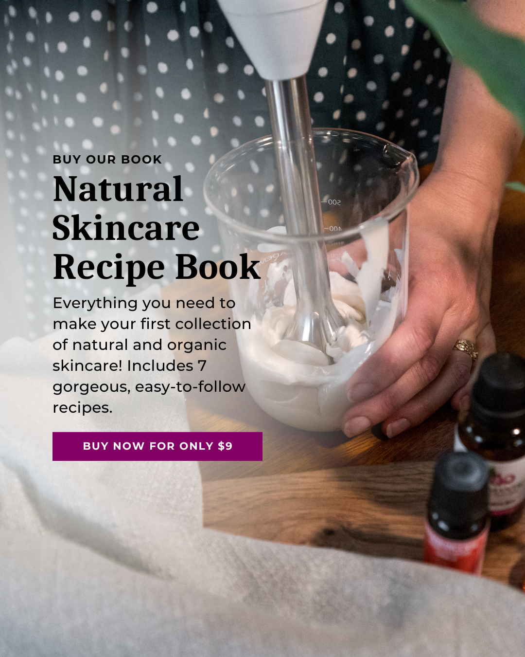 School of Natural Skincare Facebook ad