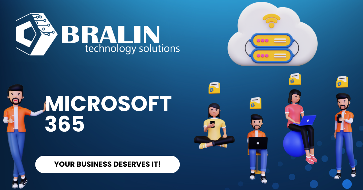 Bralin Technology Solutions Facebook ad: Managed IT Services