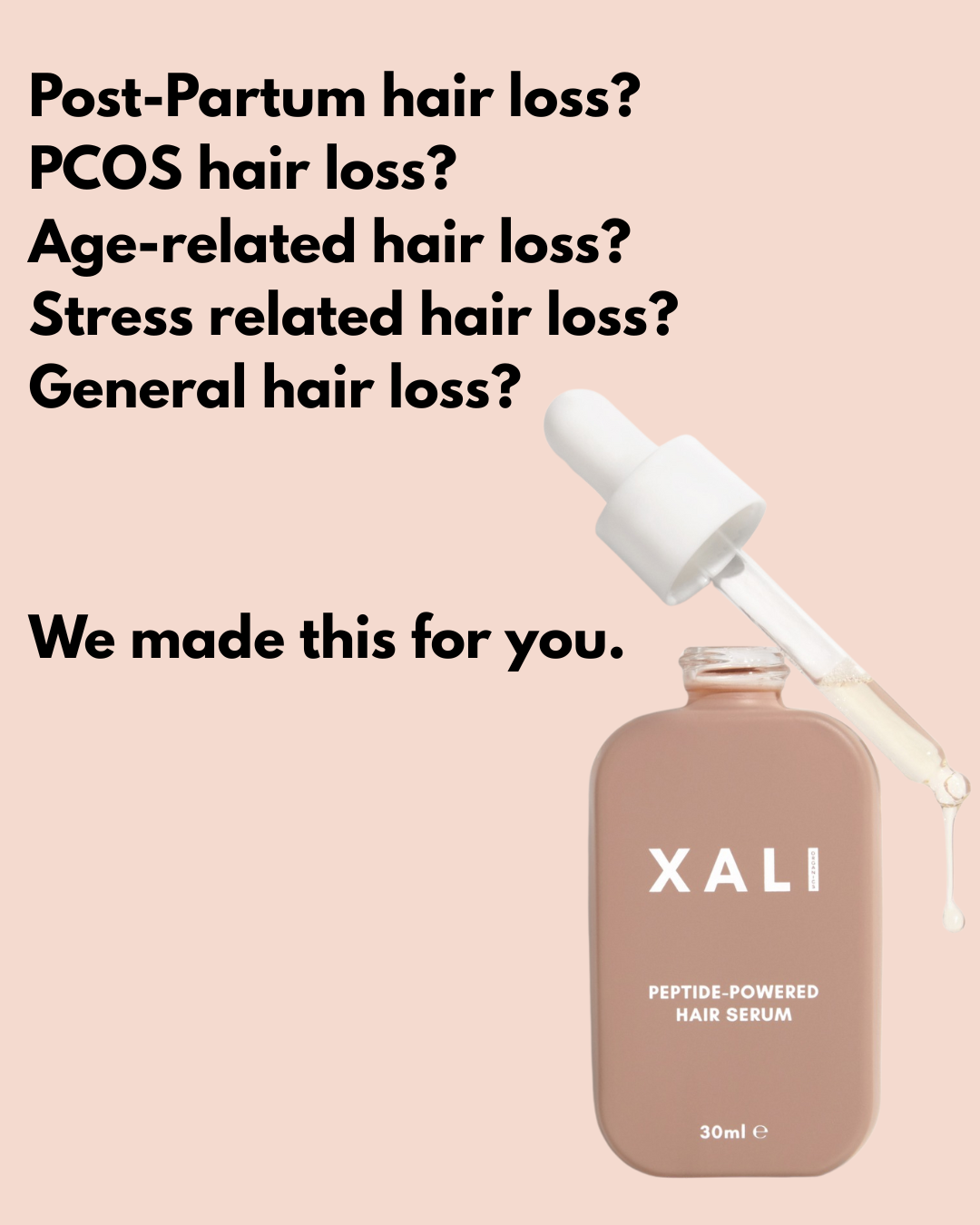Xali Organics Facebook ad