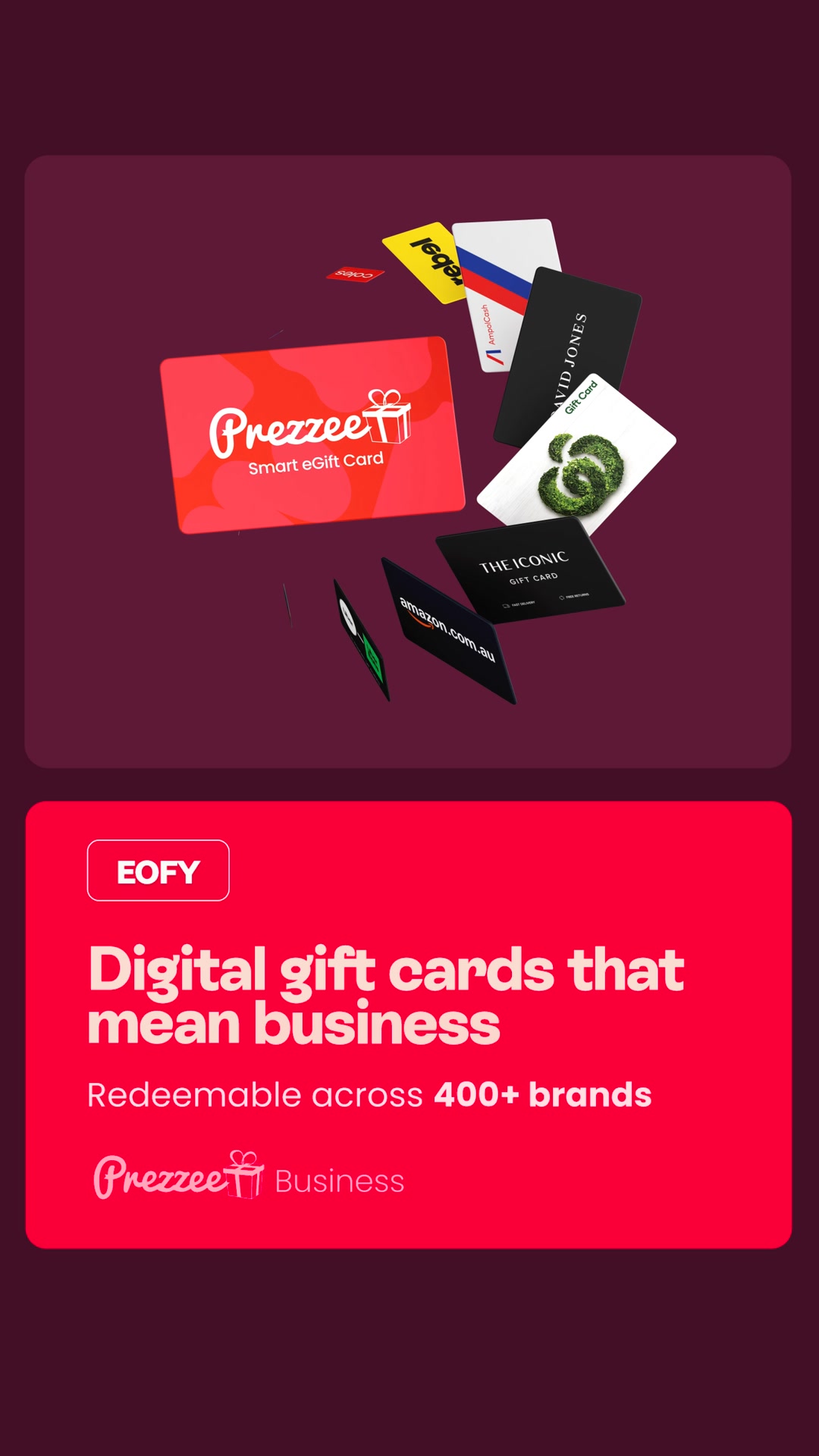 Prezzee Facebook ad