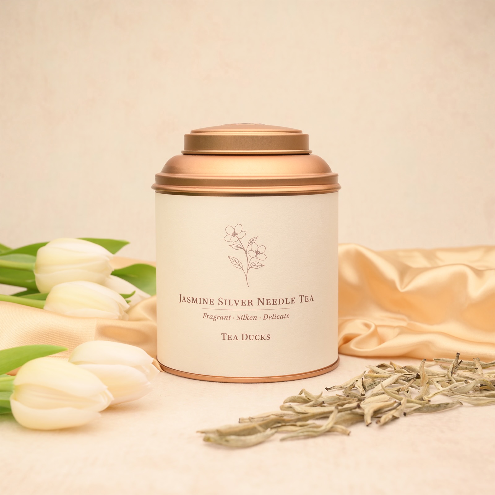 Tea Ducks Facebook ad: Tea, In Its Own Time • Jasmine Silver…