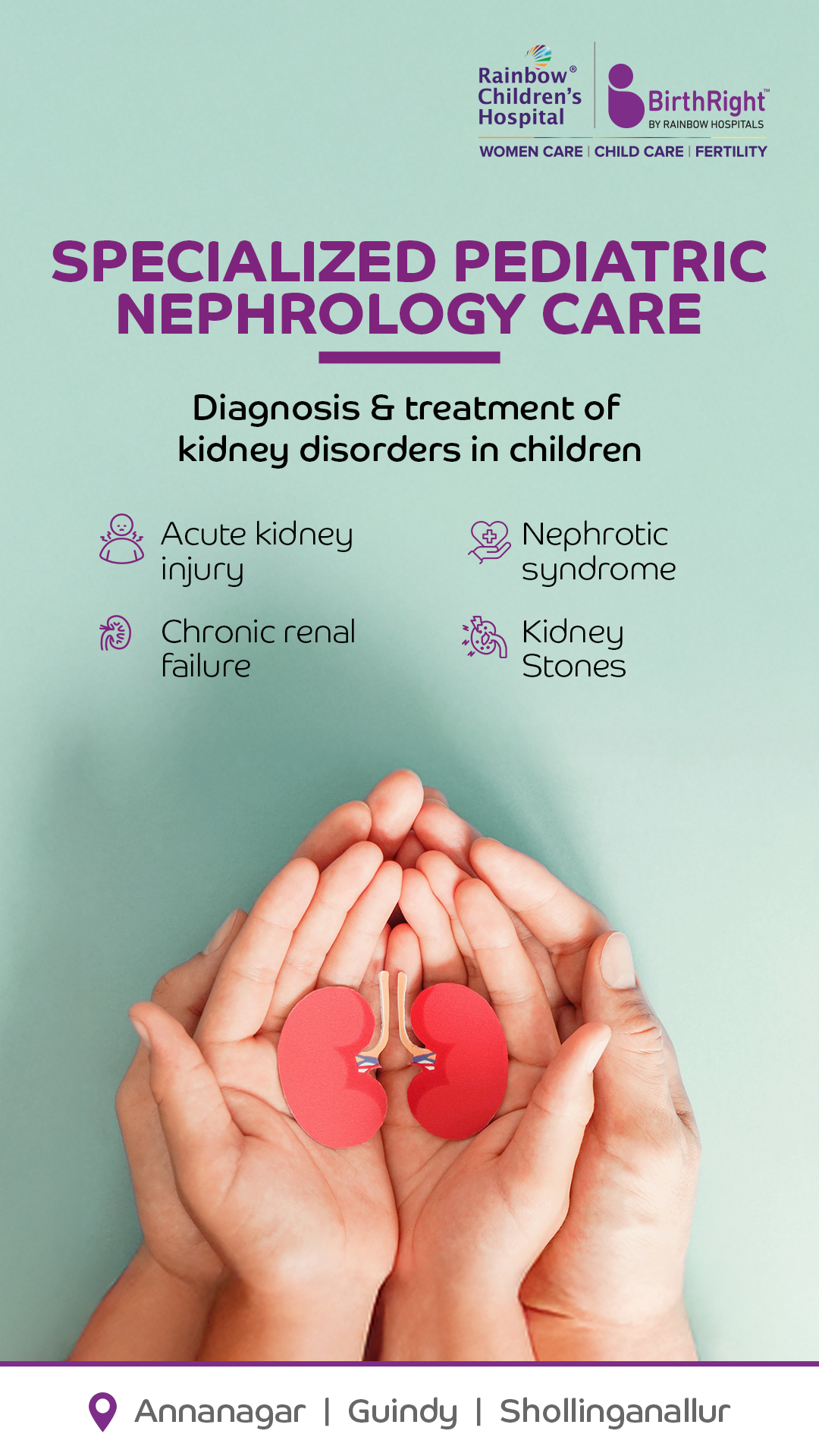 Rainbow Hospitals Facebook ad