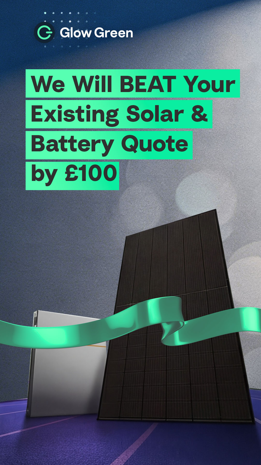 Glow Green Facebook ad