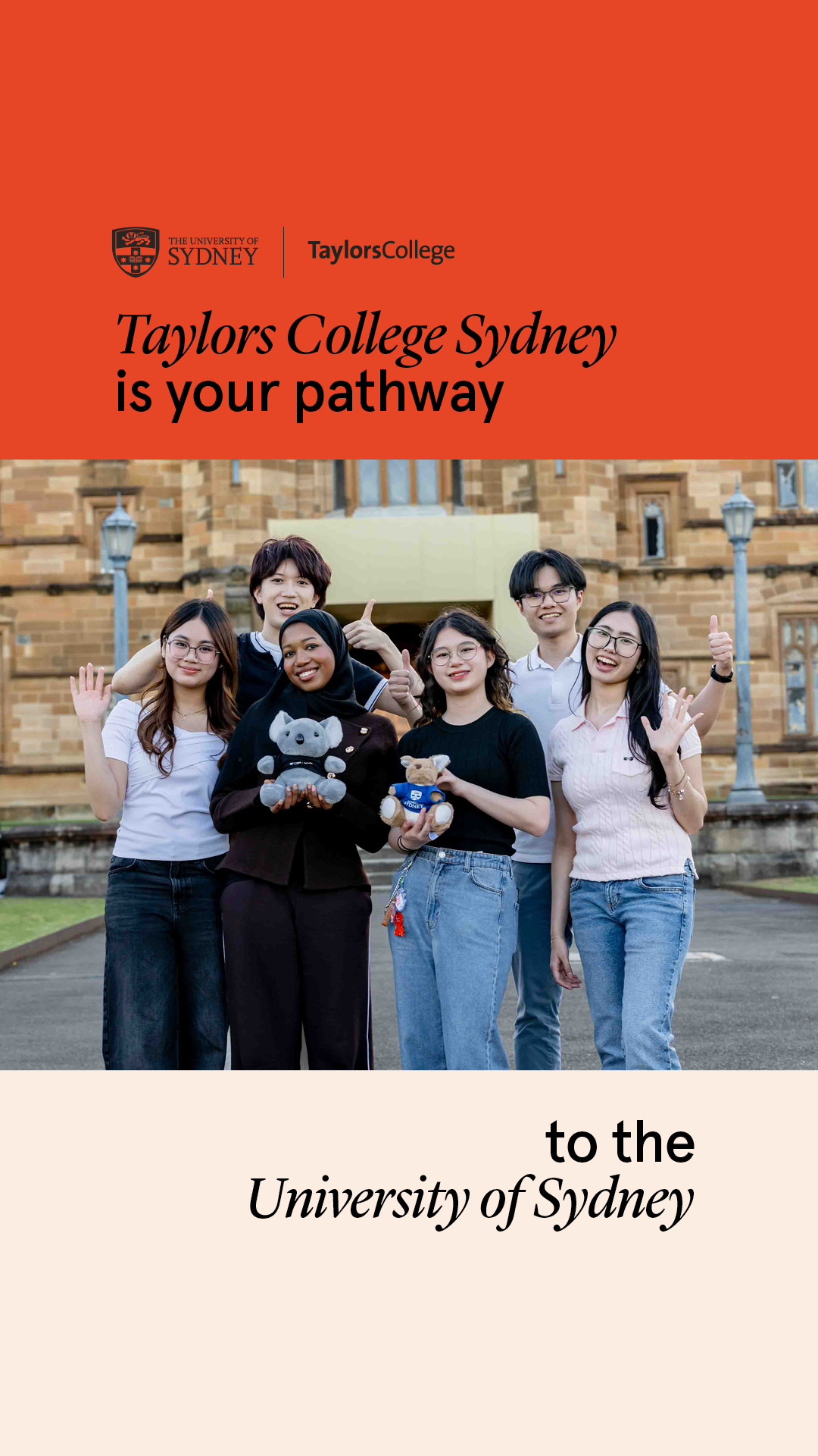 Taylors College Sydney Facebook ad