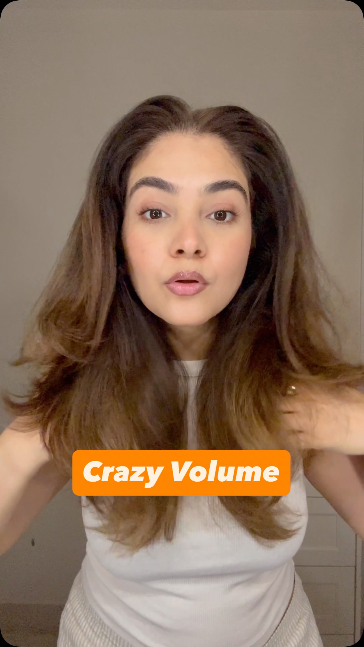Bare Anatomy Facebook ad: My hair is naturally wavy, so every blowout…