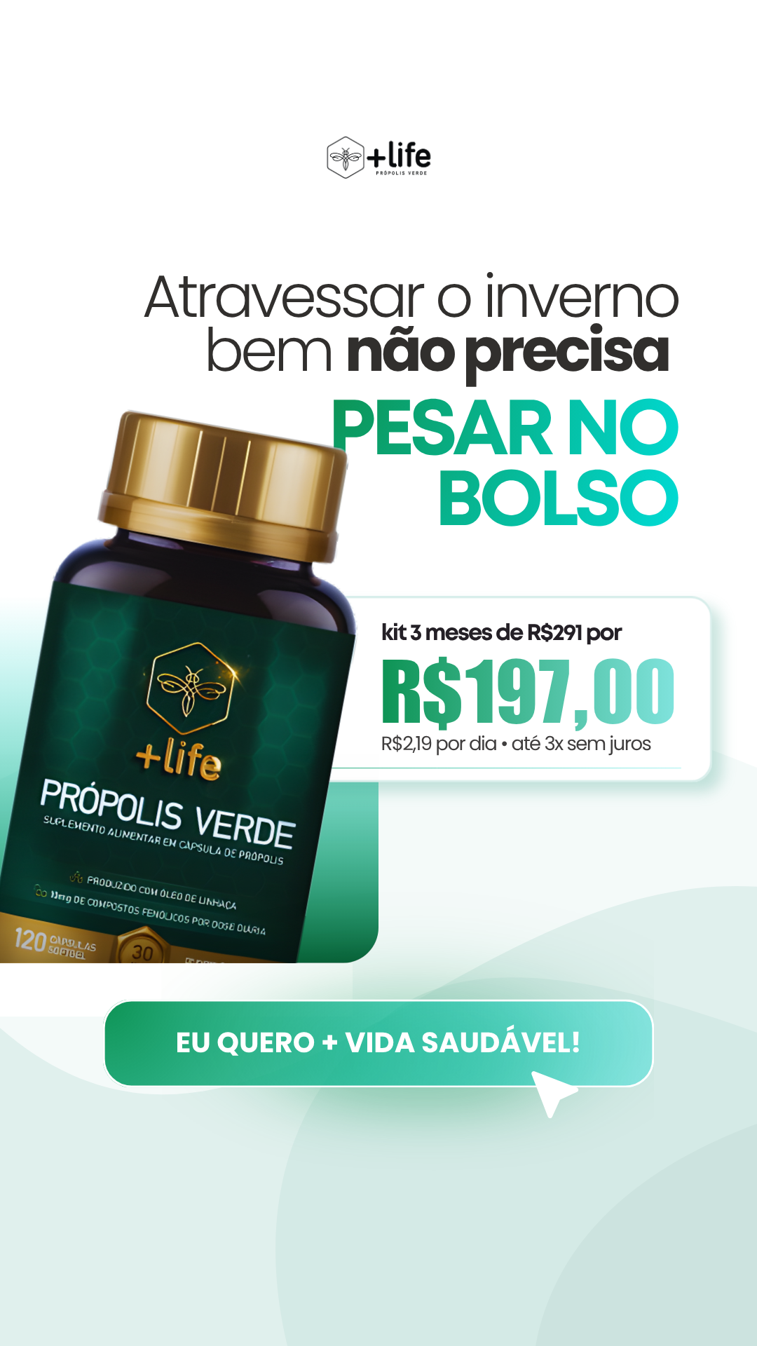 Mais Life - Suplementos Saudáveis Facebook ad