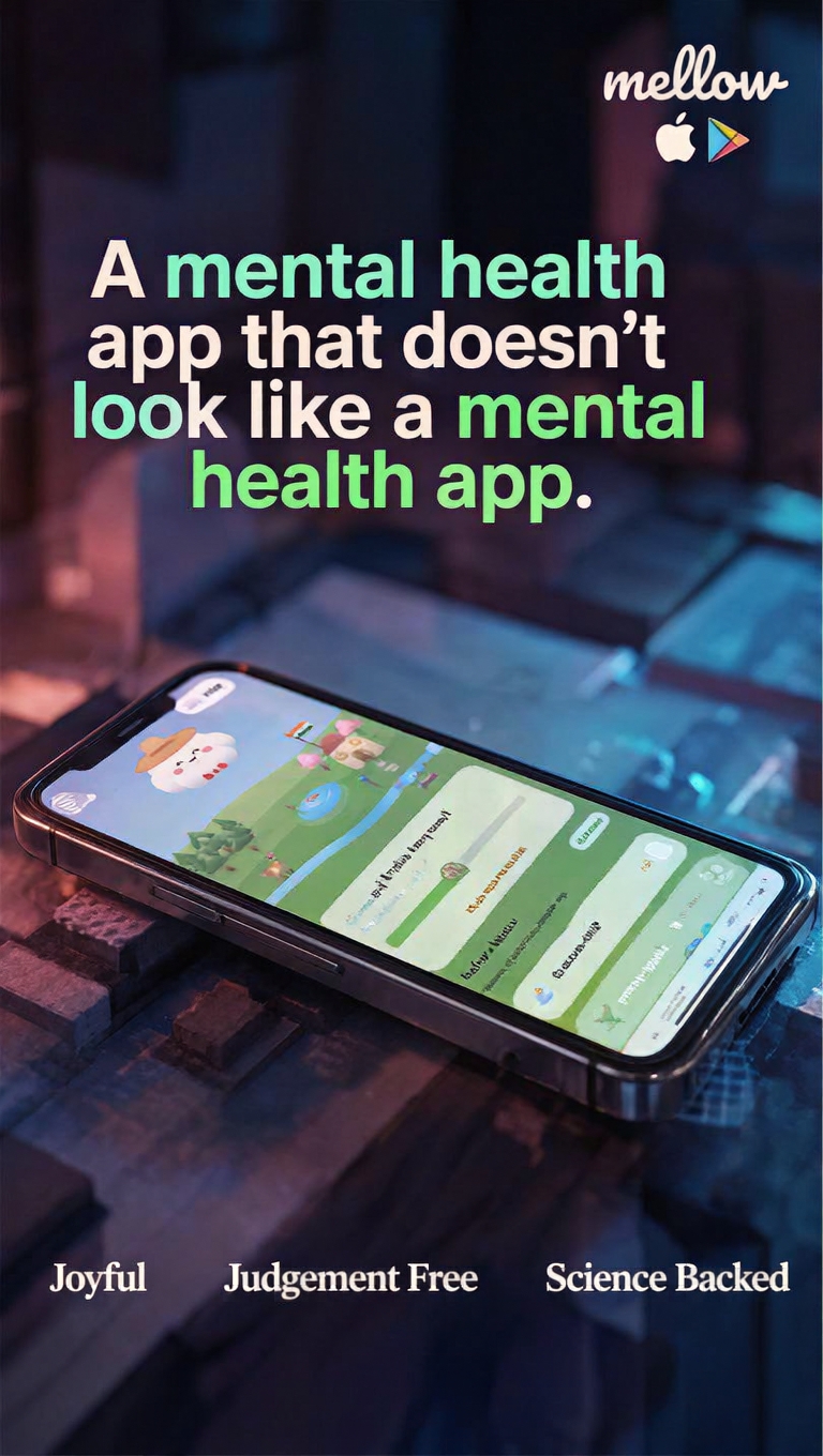 Mellow App Facebook ad