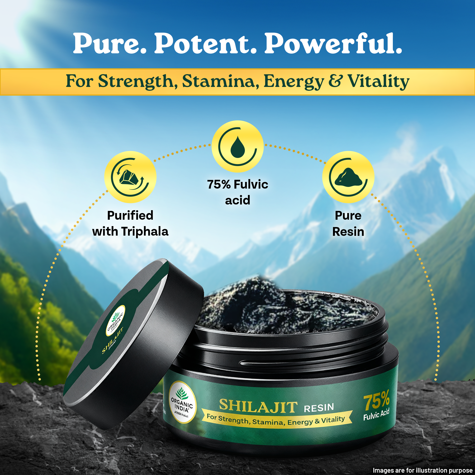 Organic India Facebook ad