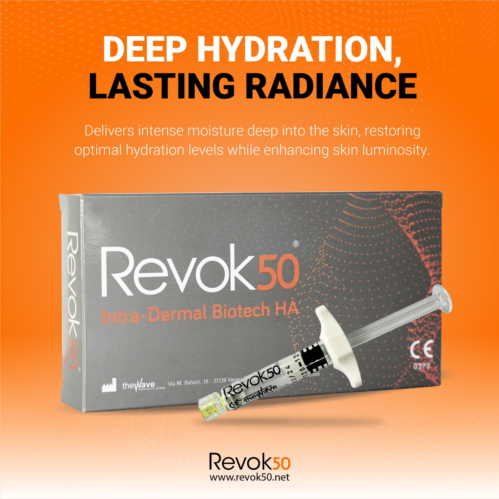 Redo Marketing Facebook ad: Introducing the power of Intra-Dermal Biotech HA.