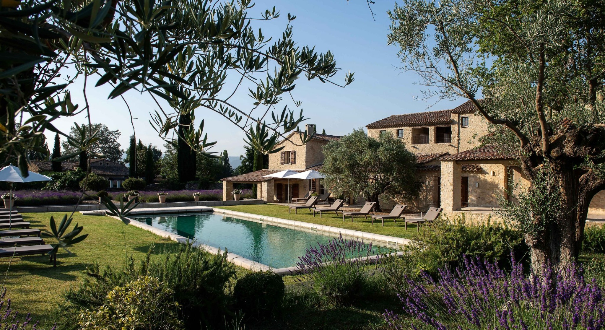Coquillade Provence Facebook ad: Whether a quiet getaway or a family retreat…