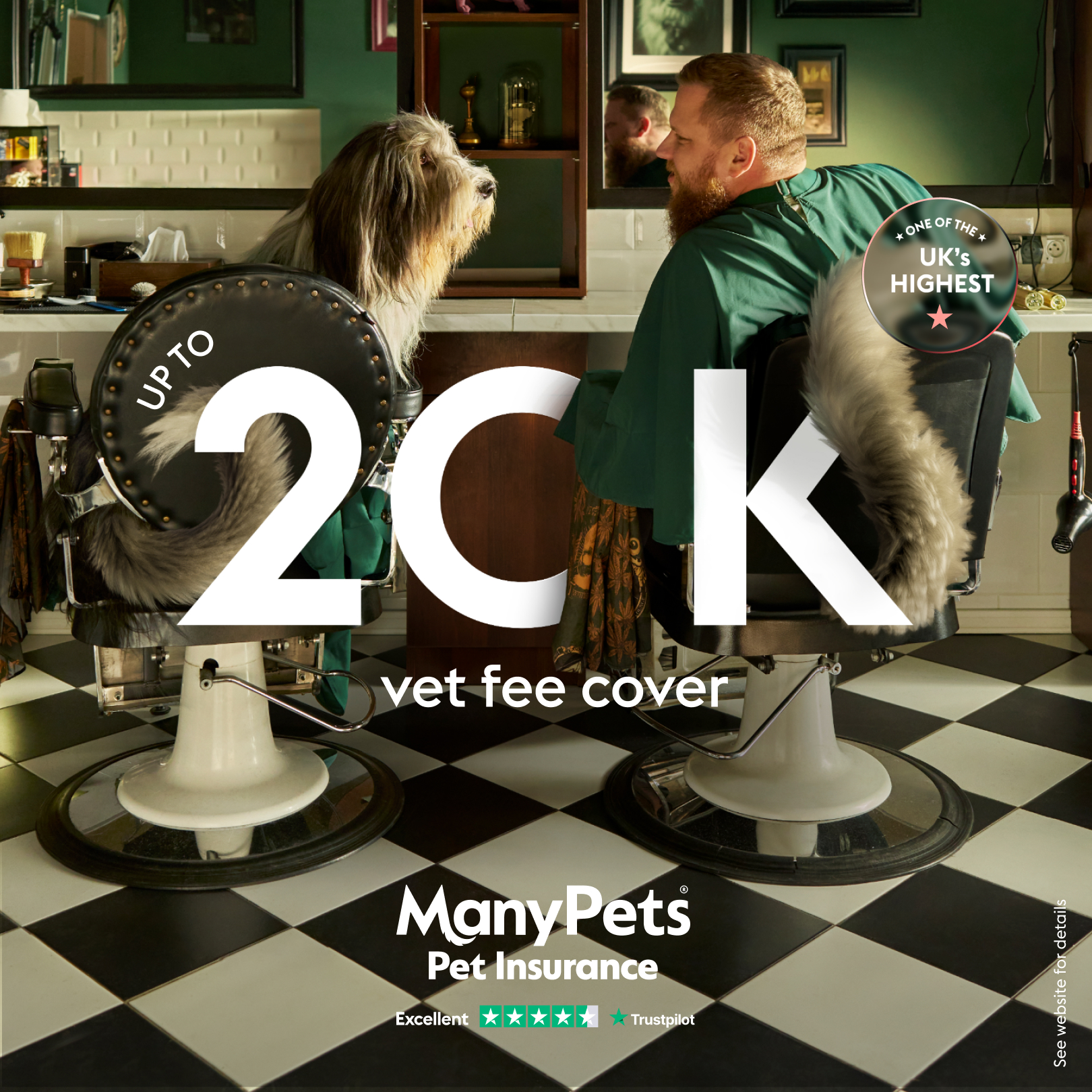 ManyPets UK Facebook ad