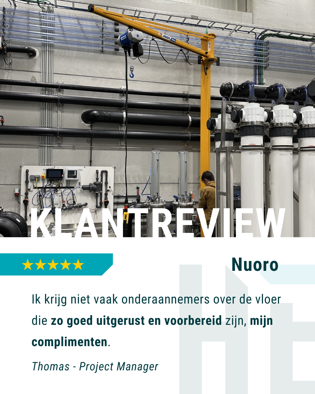 Hoisting Equipment NV Facebook ad: Vraag je offerte aan