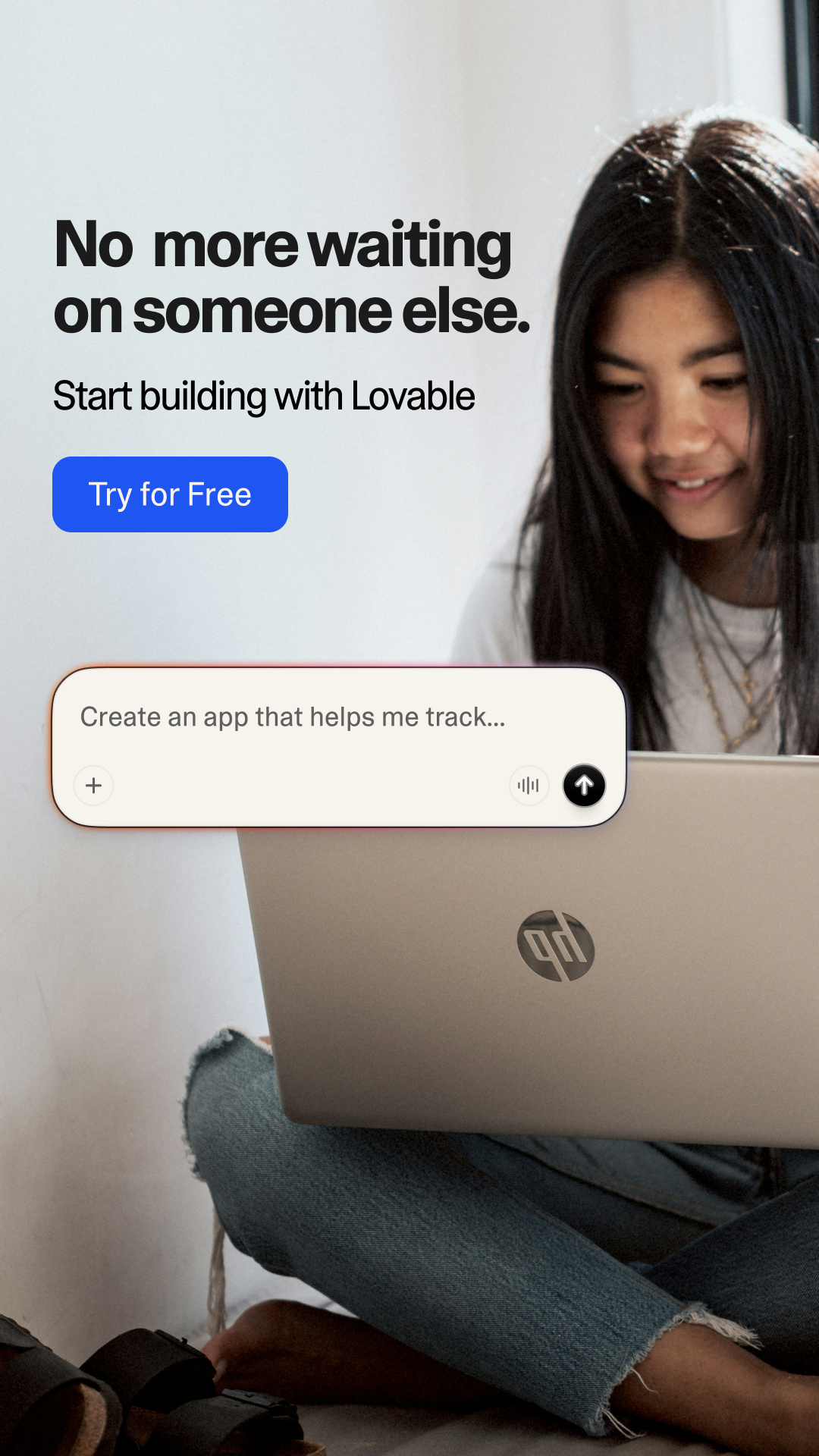 Lovable.dev Facebook ad