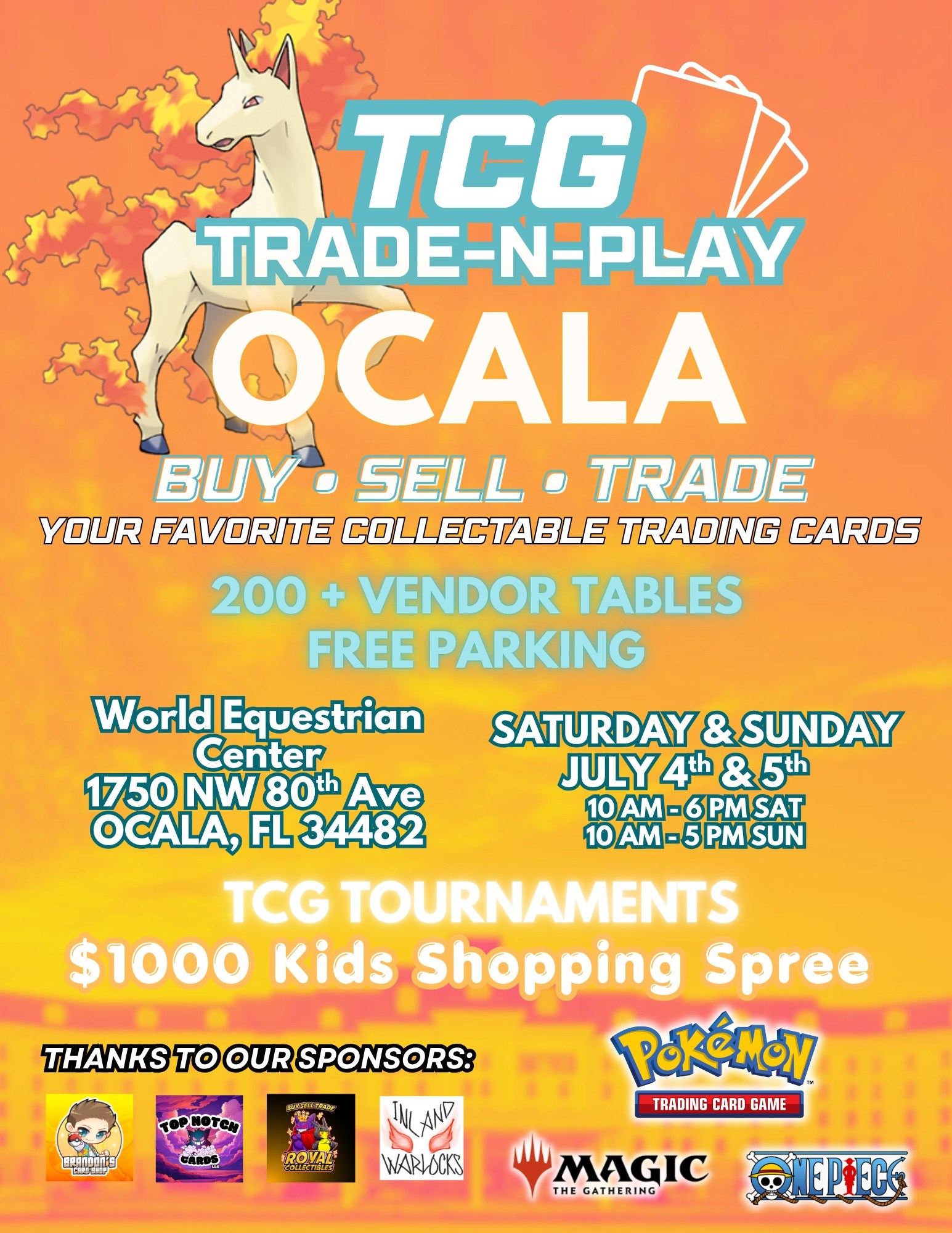 TCG Trade N Play Facebook ad