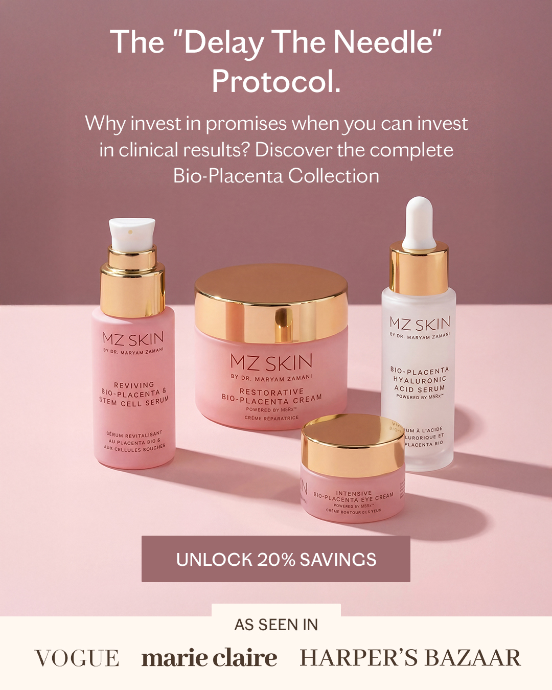 MZ SKIN Facebook ad
