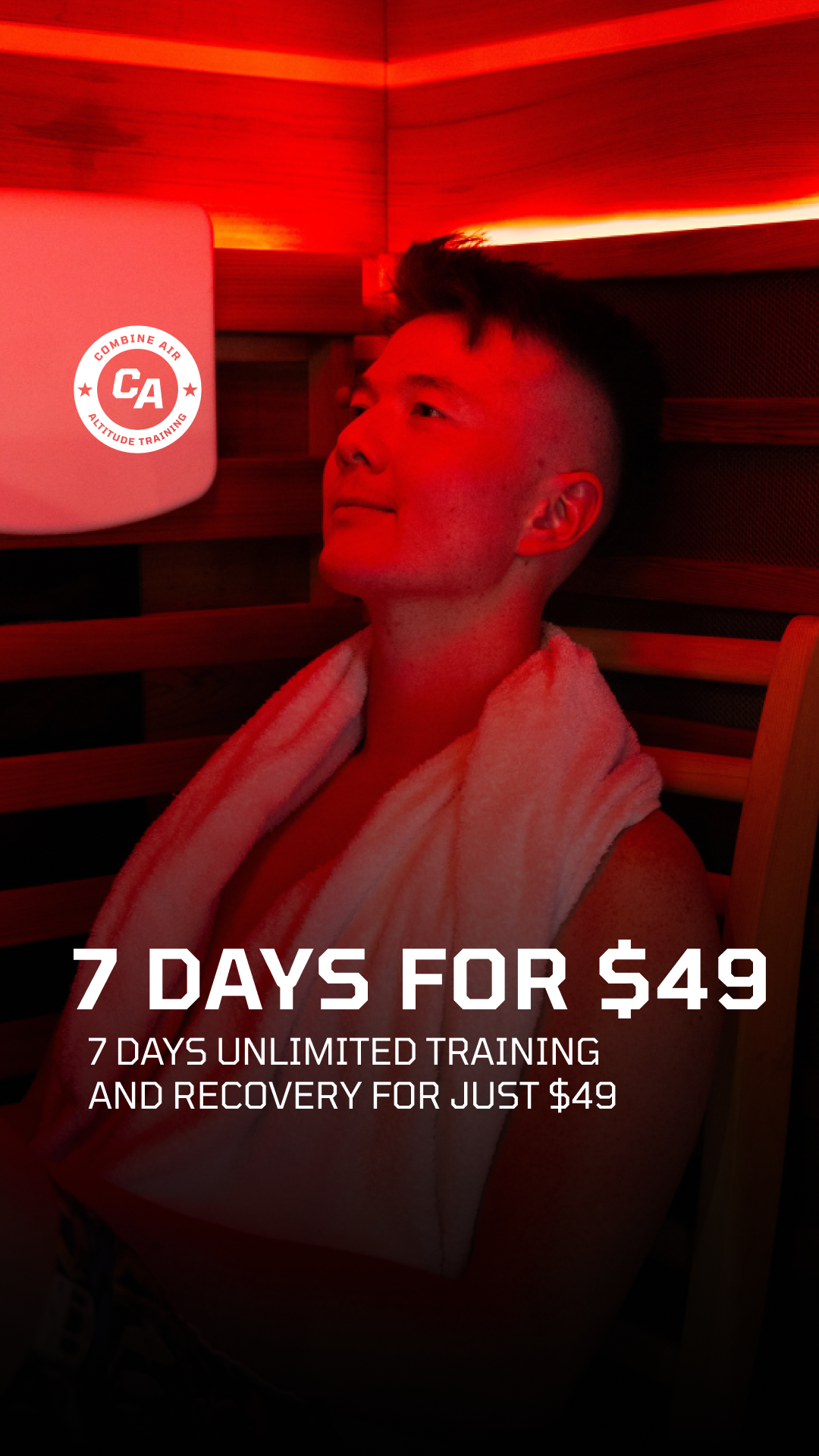Combine Air North Sydney Facebook ad: North Sydney: 7-Day Pass for $49