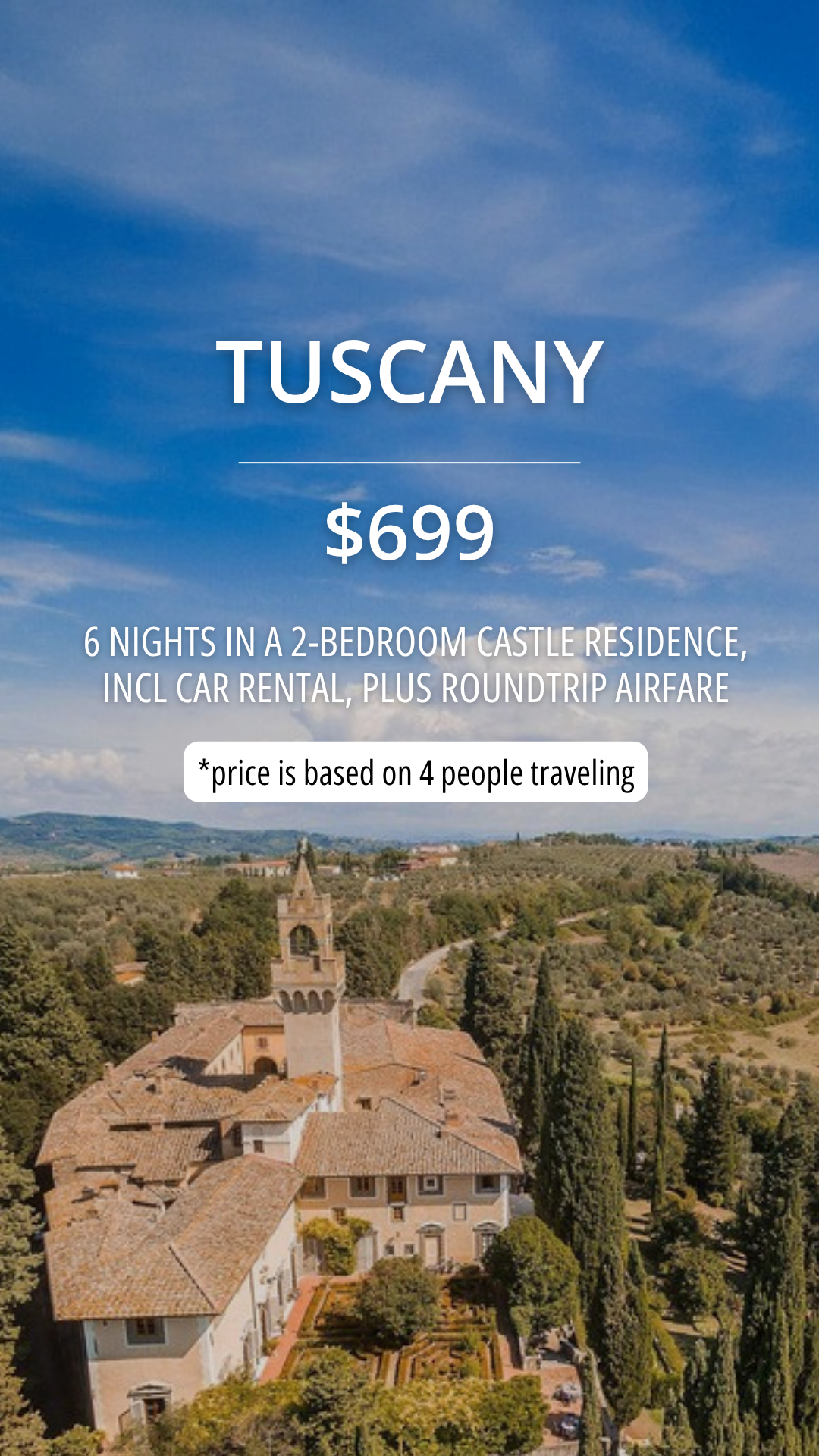 Travelzoo Facebook ad