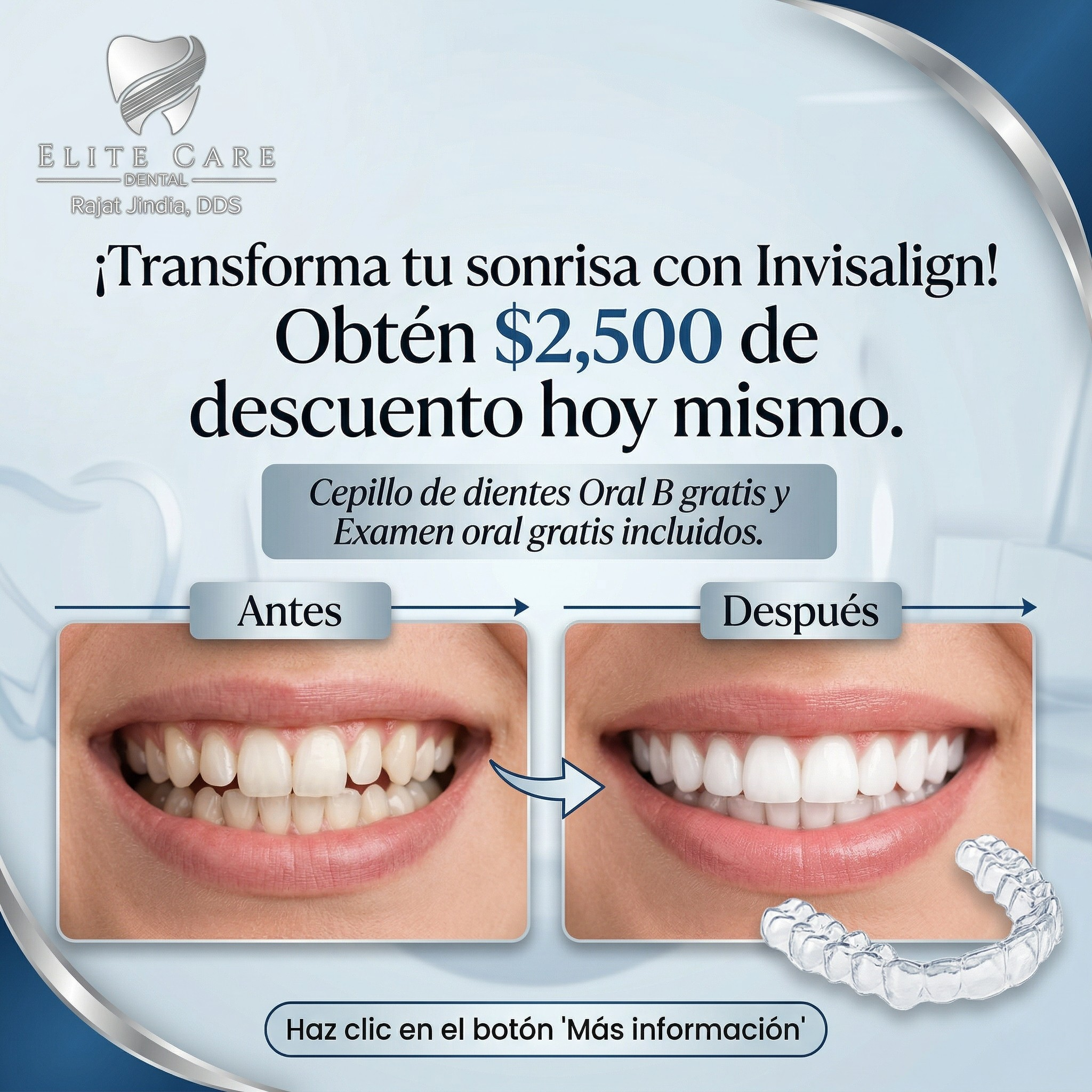 Elite Care Dental Facebook ad