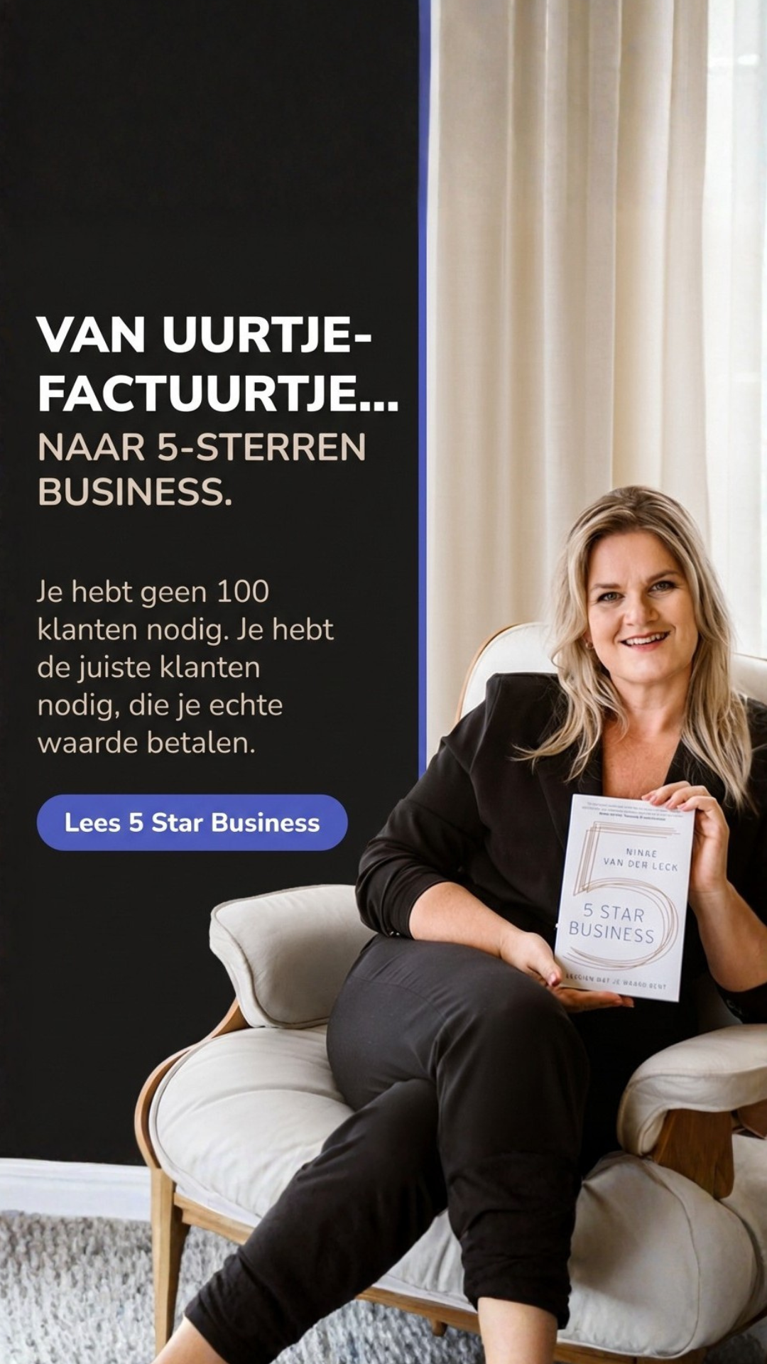 Ninke van der Leck - High Value Businesscoach Facebook ad from May 21, 2026