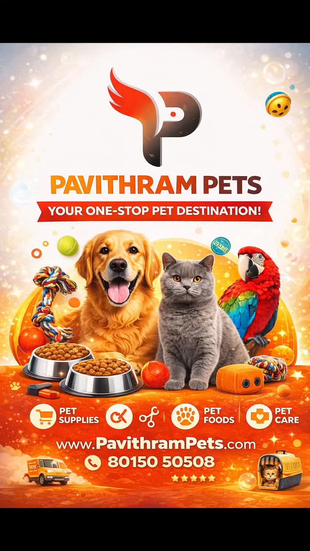 Pavithram Pets & Vet Care Facebook ad