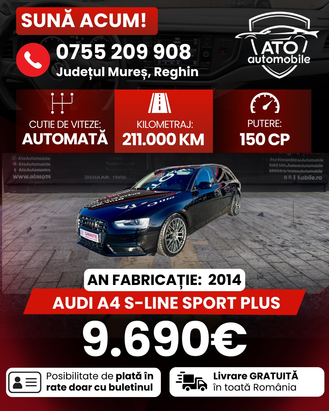 Ato Automobile Facebook ad
