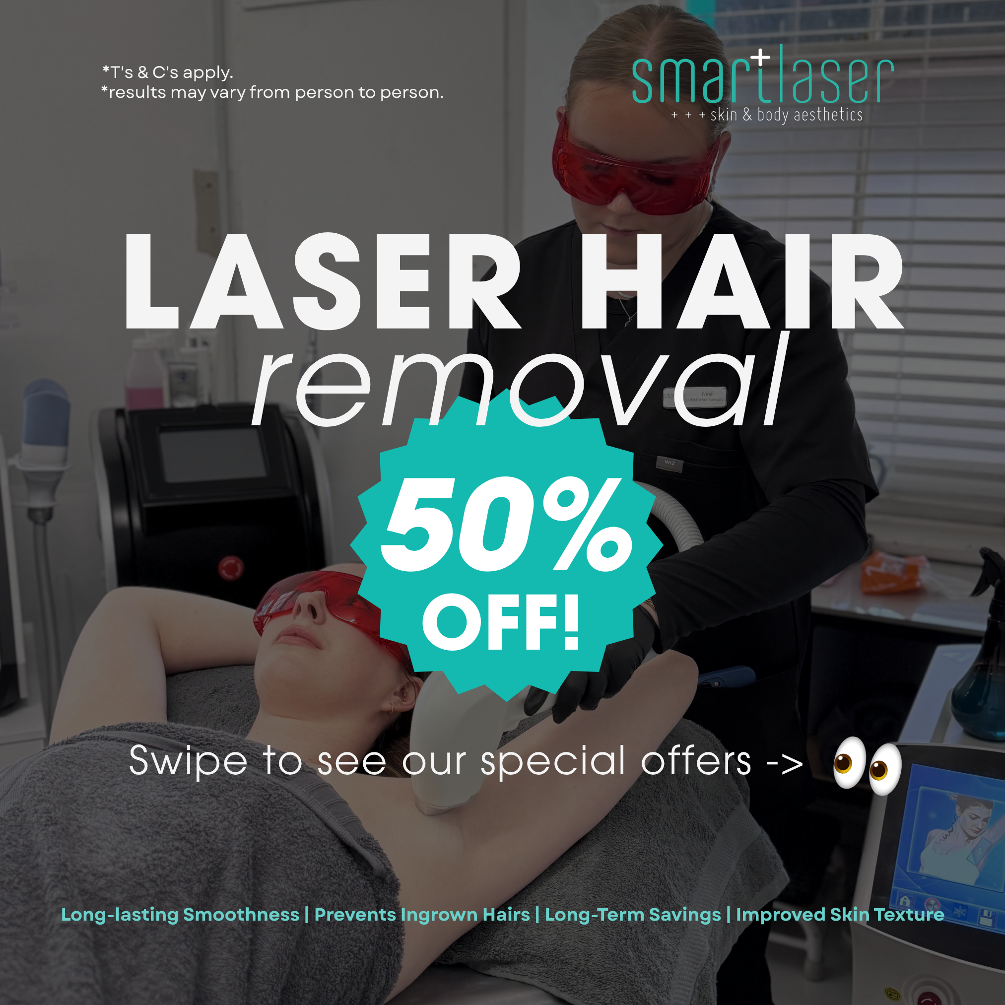SmartLaser - Skin and Body Aesthetics Facebook ad