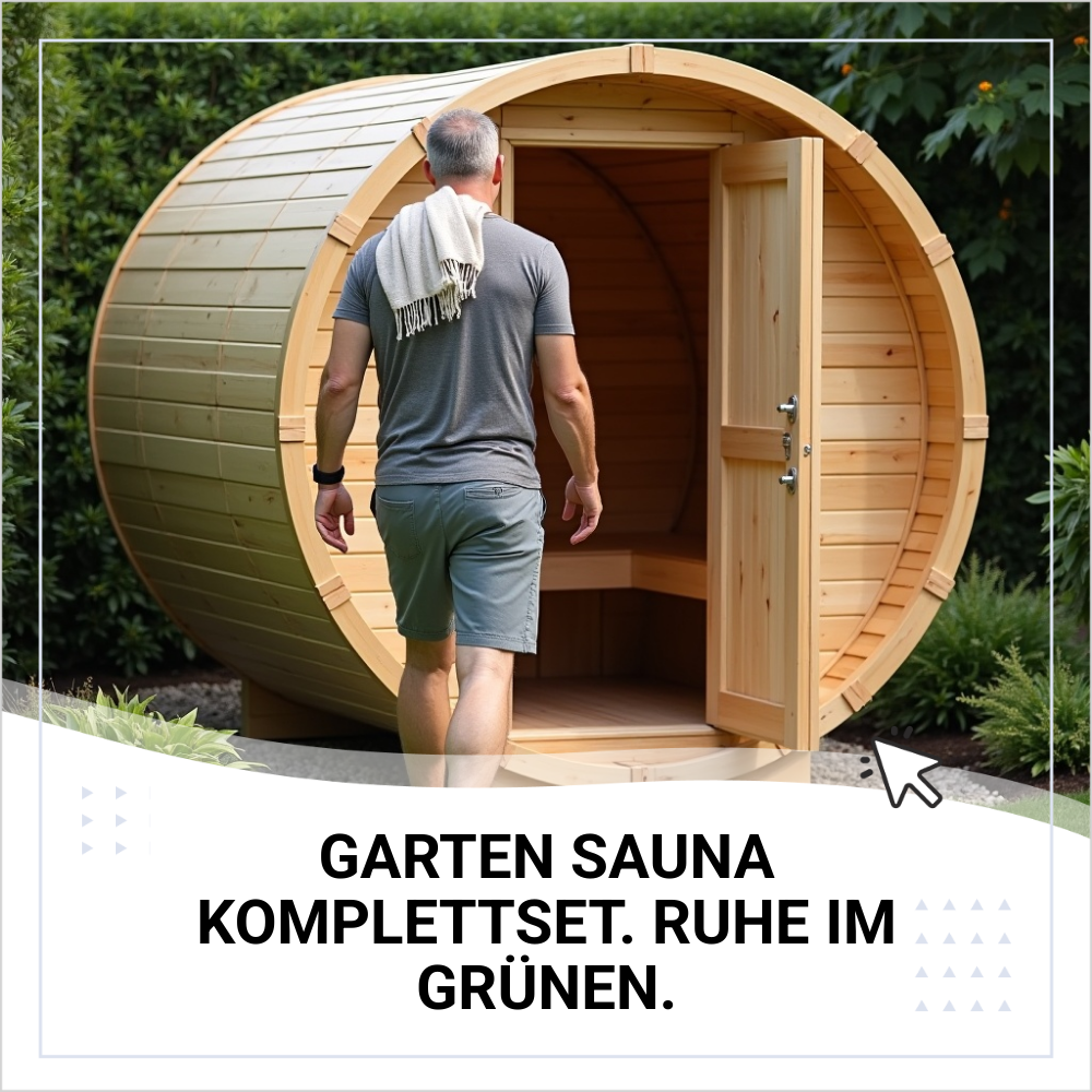 Daily Browse Facebook ad: Garten Sauna Komplettset Kaufen.