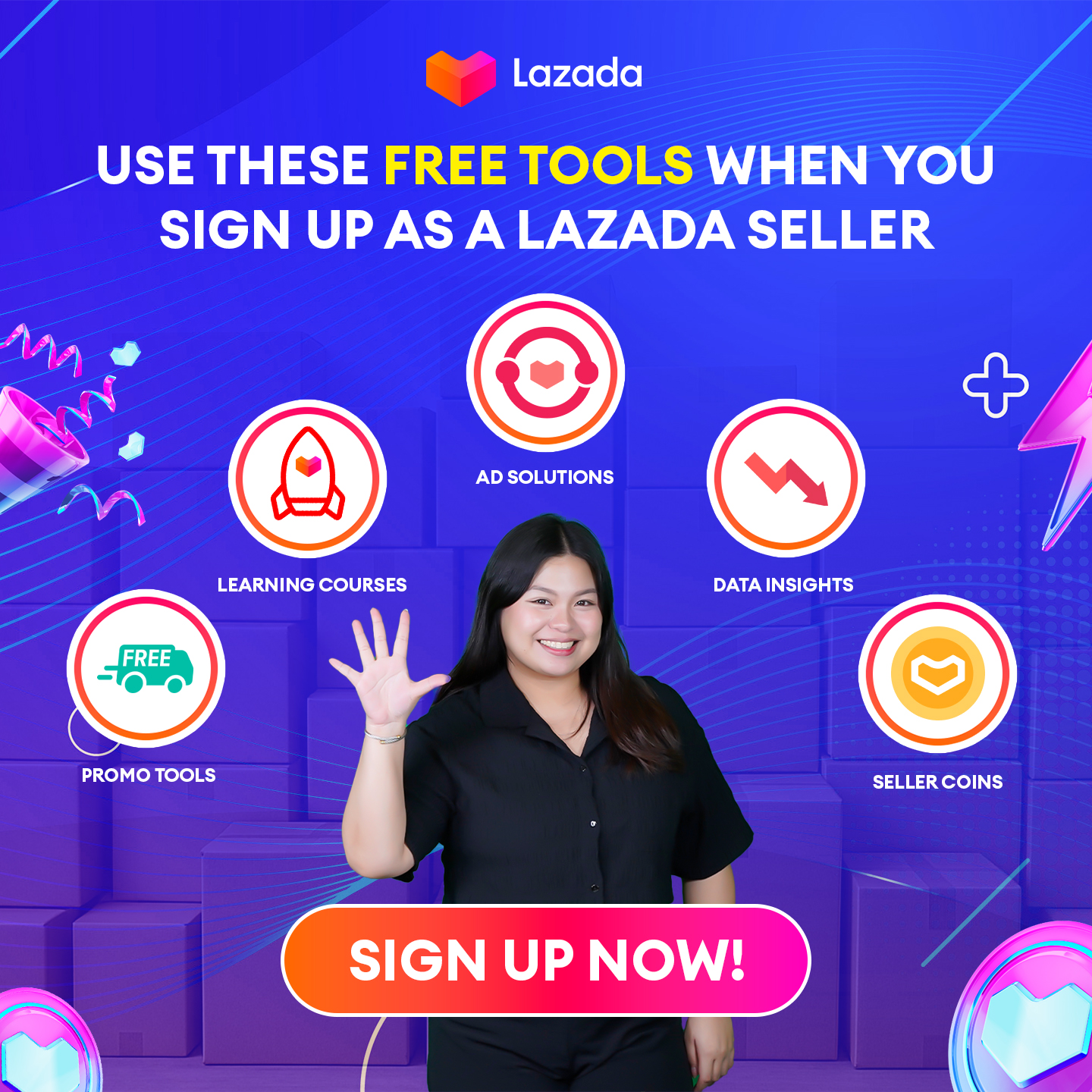 Lazada Facebook ad