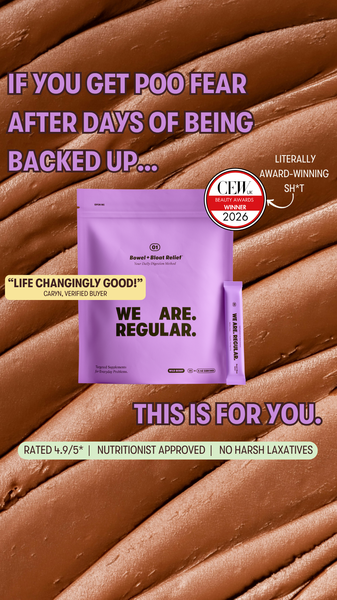WE ARE. Regular. Facebook ad: Starter Pack for only £15