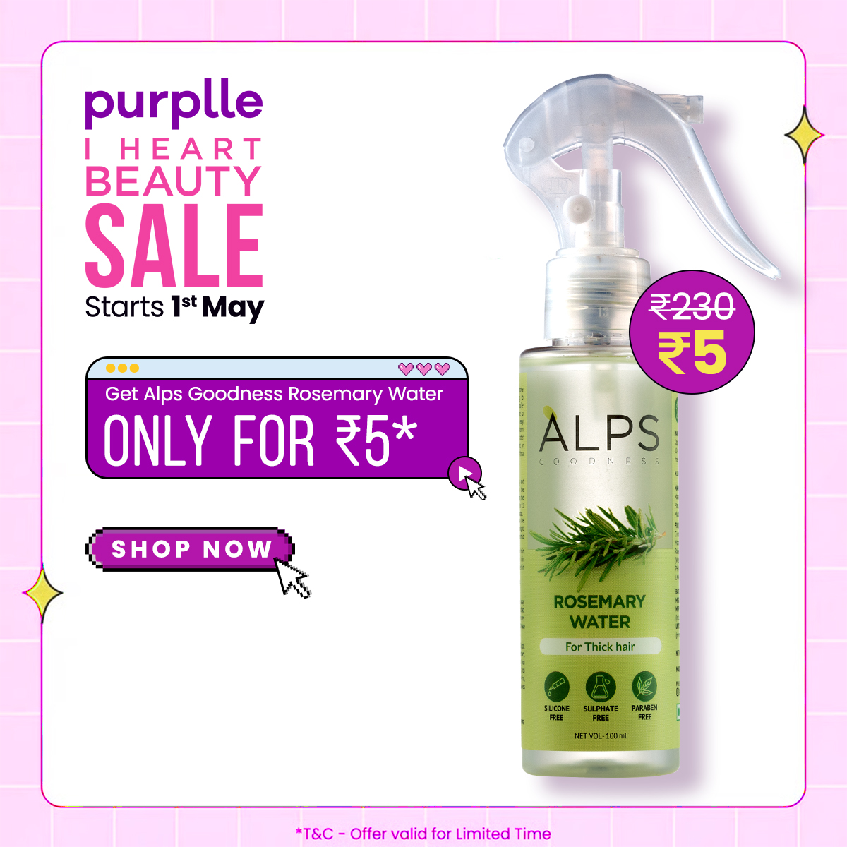Purplle.com Facebook ad
