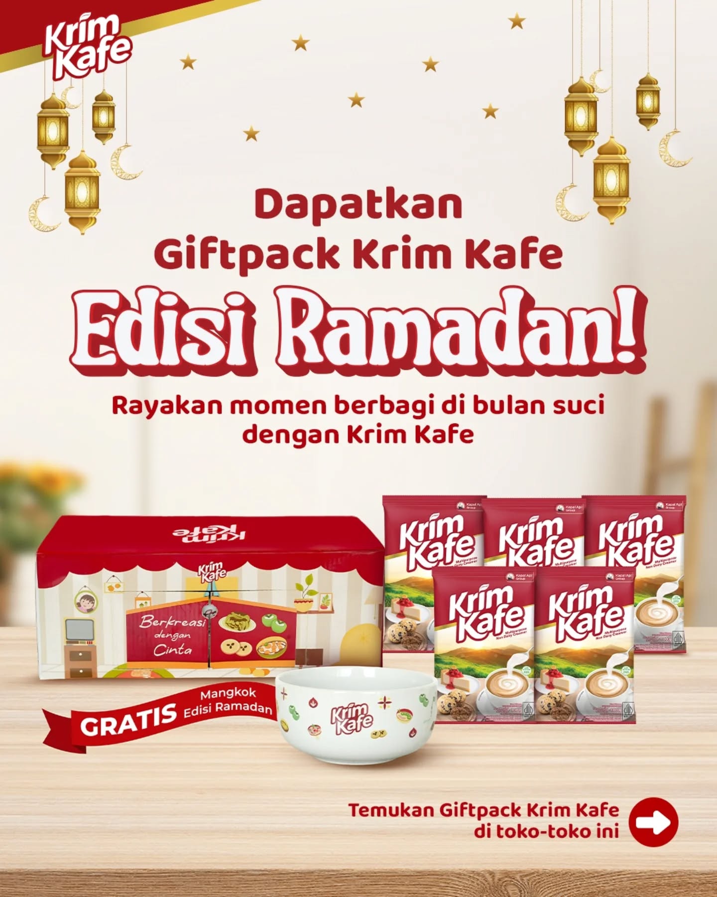 Krim Kafe Facebook ad