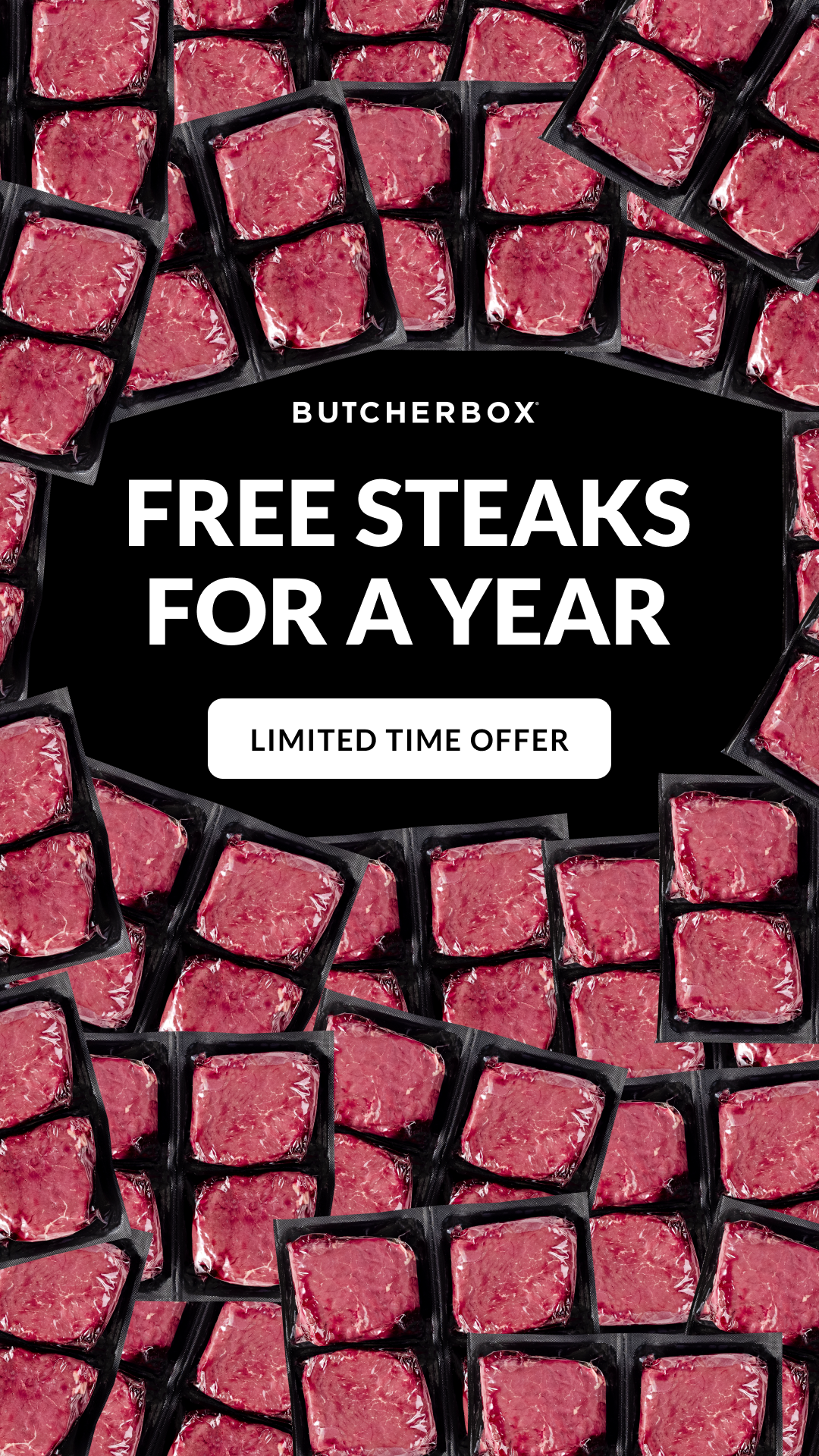 ButcherBox Facebook ad