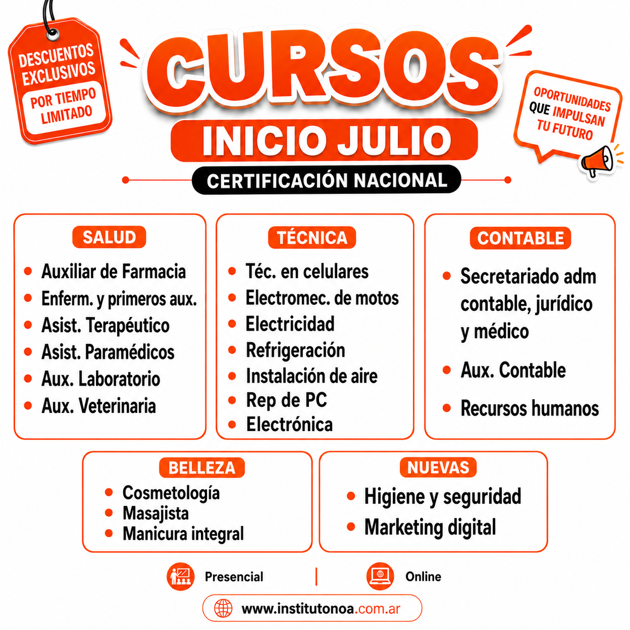 Noa Catamarca Facebook ad: Chatea con nosotros