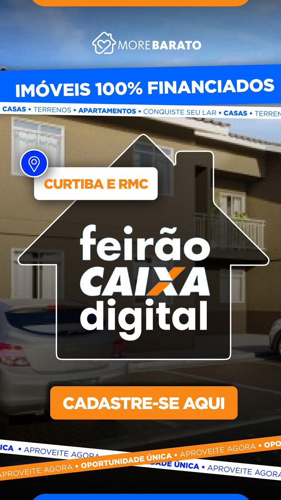 Casa Popular Curitiba Facebook ad from Jul 9, 2024
