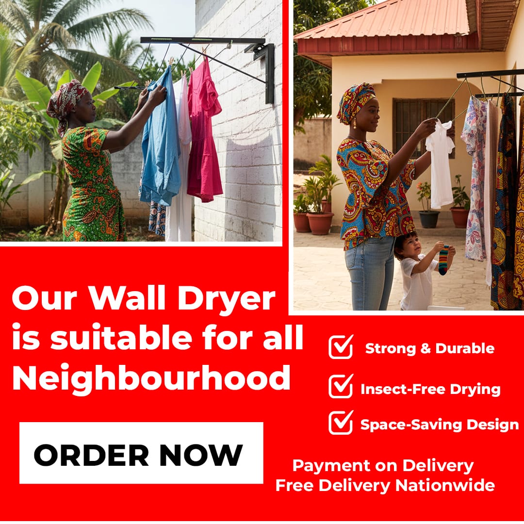 Dvon's Wares Facebook ad: Dry Clothes in a Snap