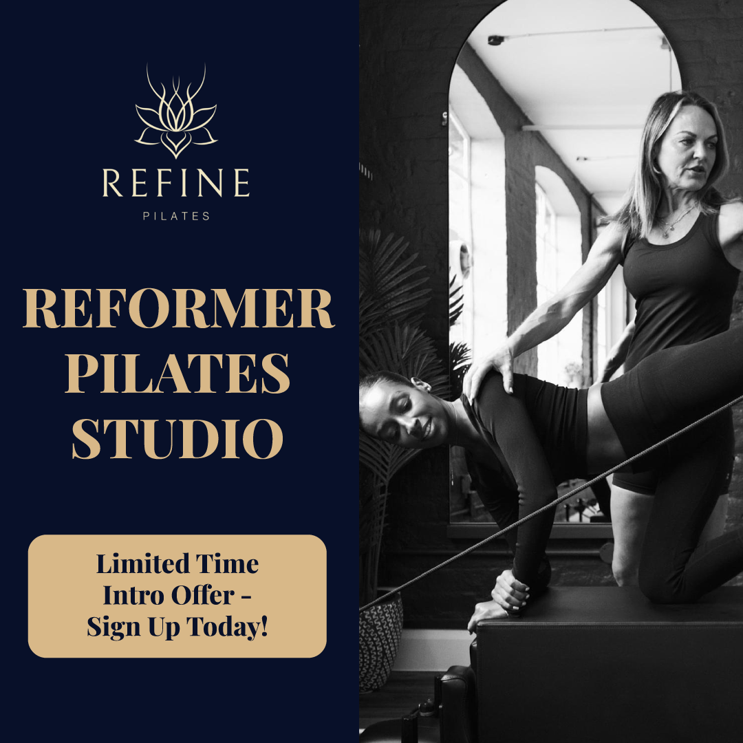 Refine Pilates Facebook ad