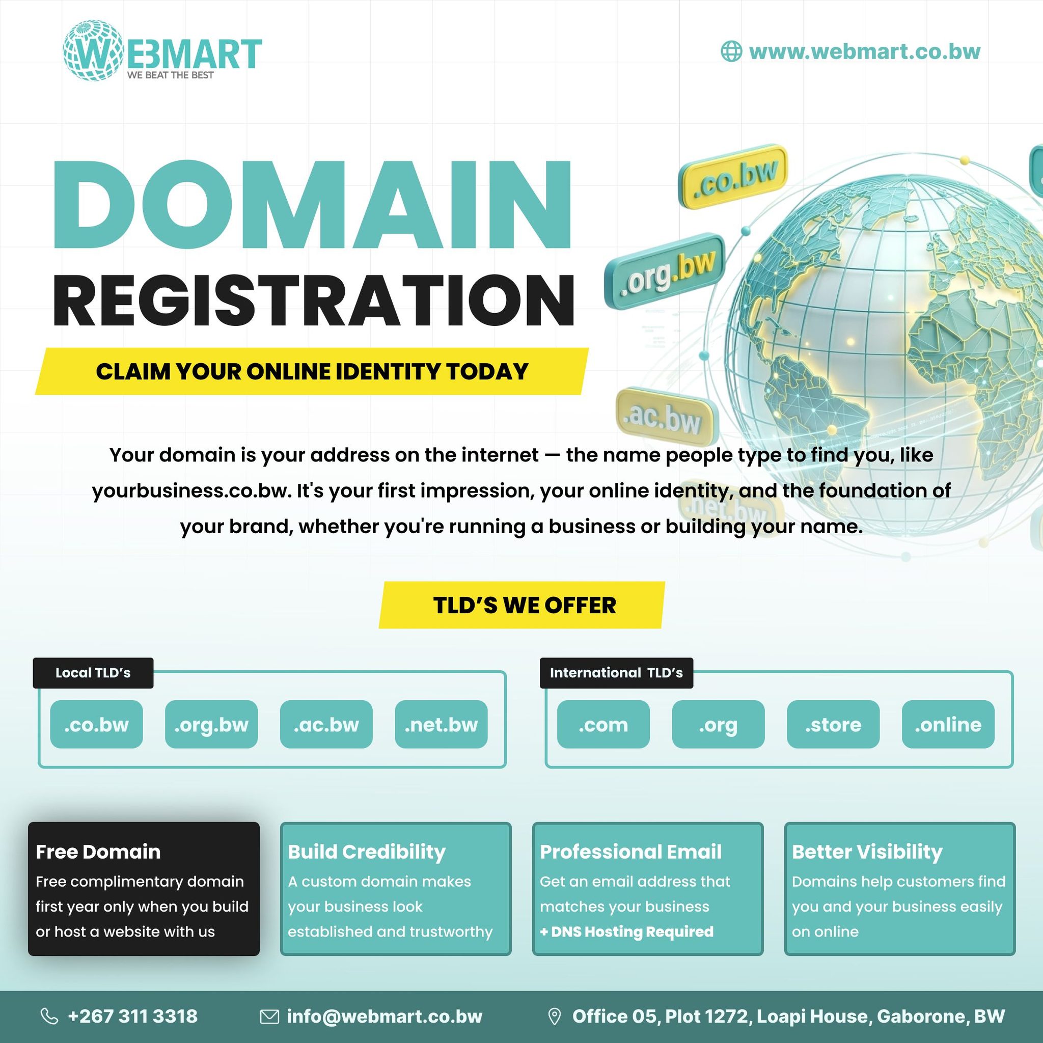 Webmart Facebook ad