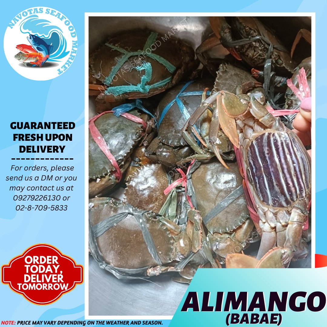 Navotas Seafood Market Facebook ad