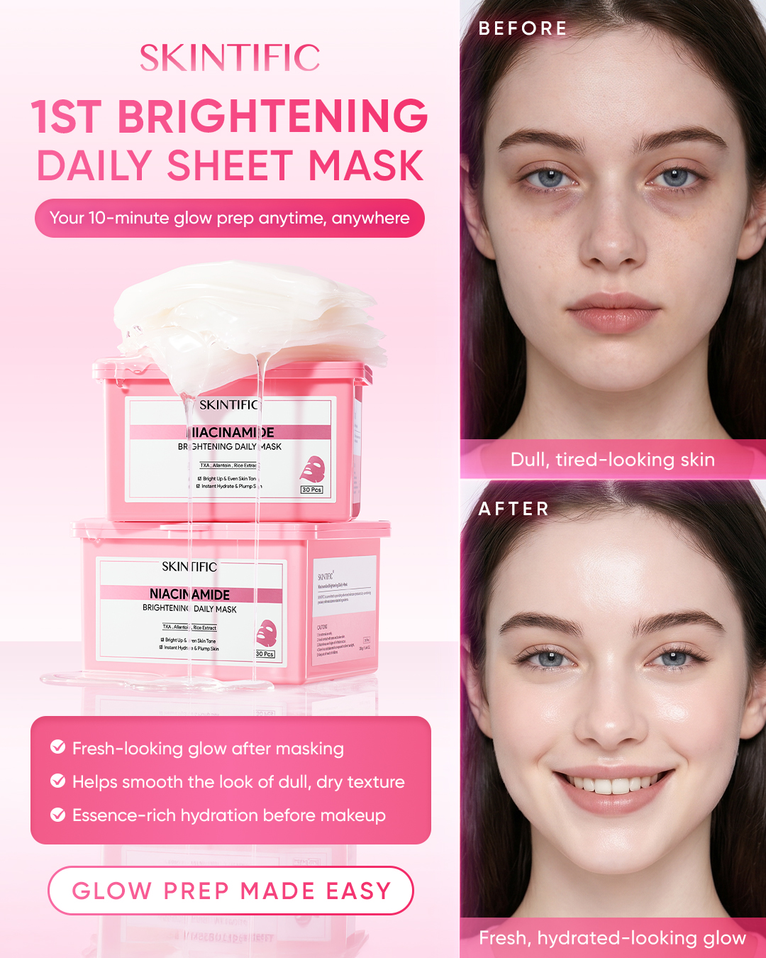 SkintificShop Facebook ad