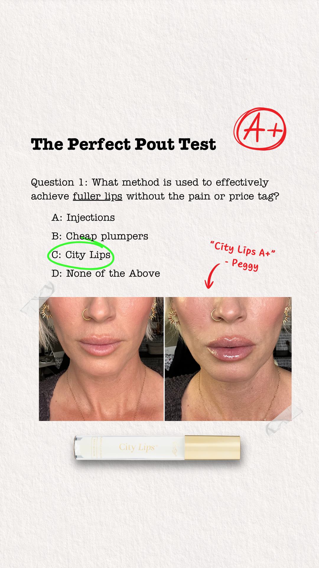 City Beauty Facebook ad