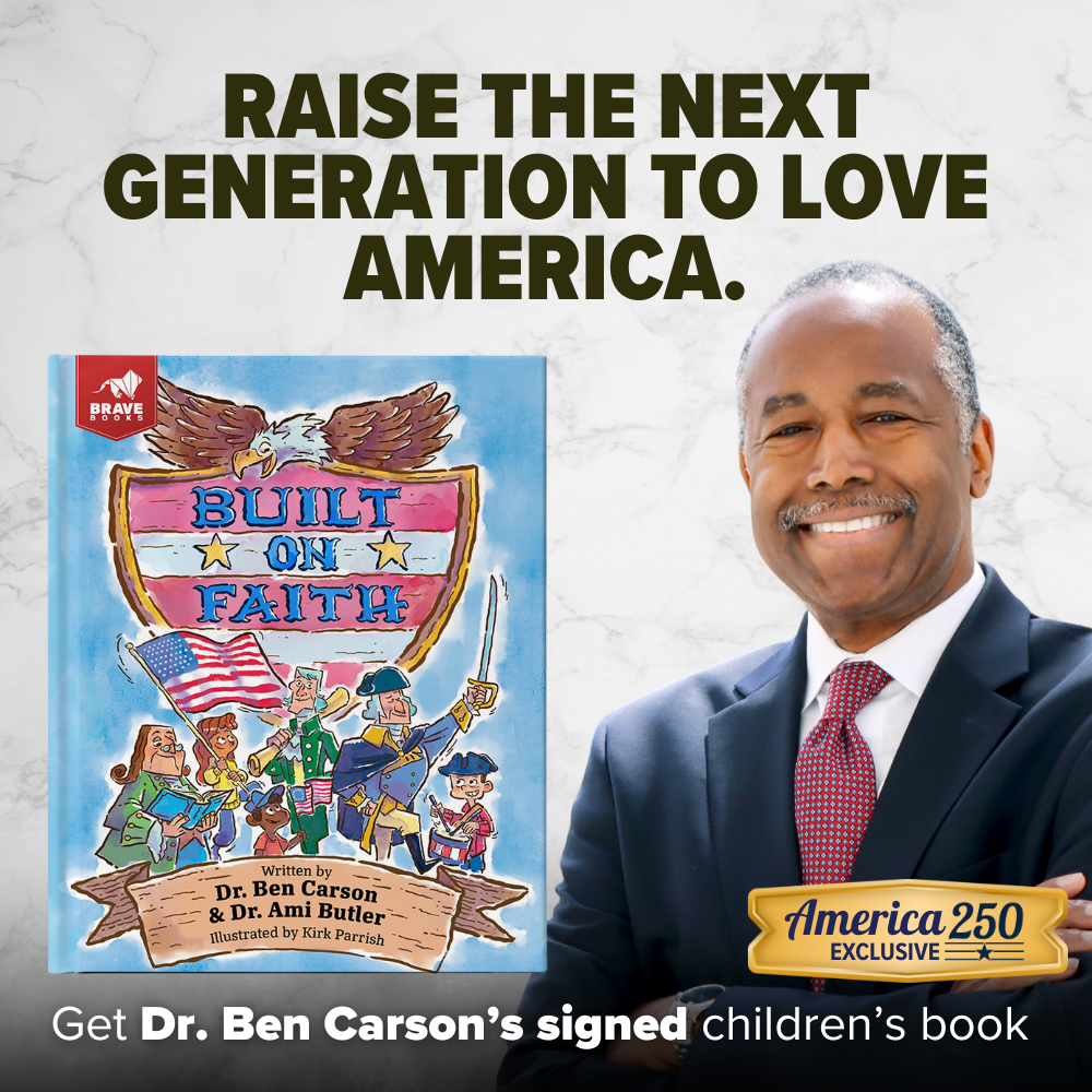Dr. Ben & Candy Carson Facebook ad: Grab a Copy of My Brand New Kids’ Book