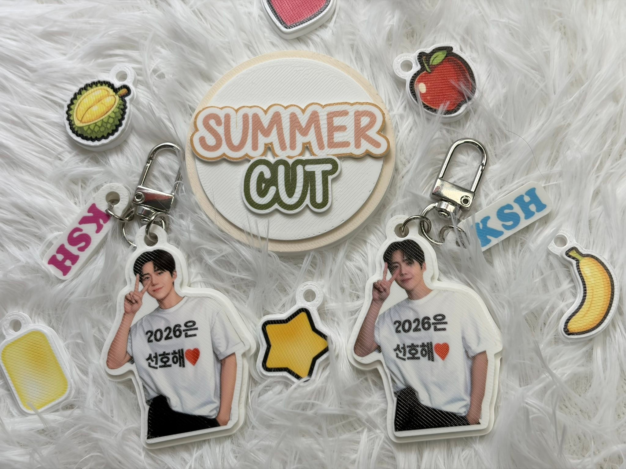 Summer Cut พวงกุญแจ สินค้าพรีเมี่ยม 3Dprint Facebook ad