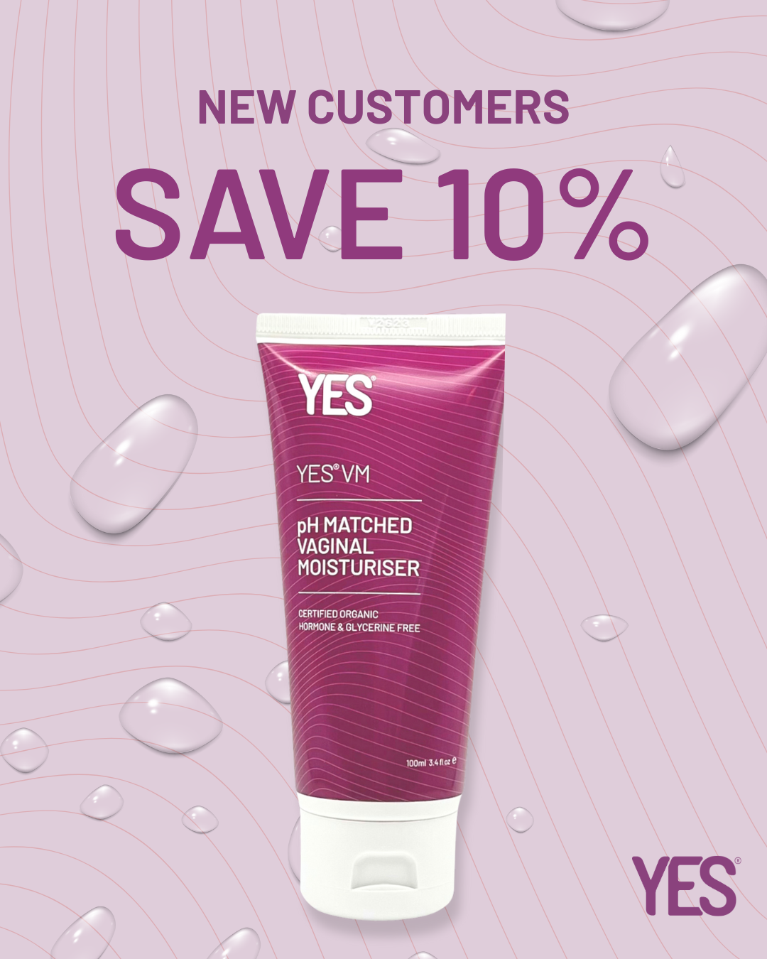 YES - The Organic Intimacy Company Facebook ad