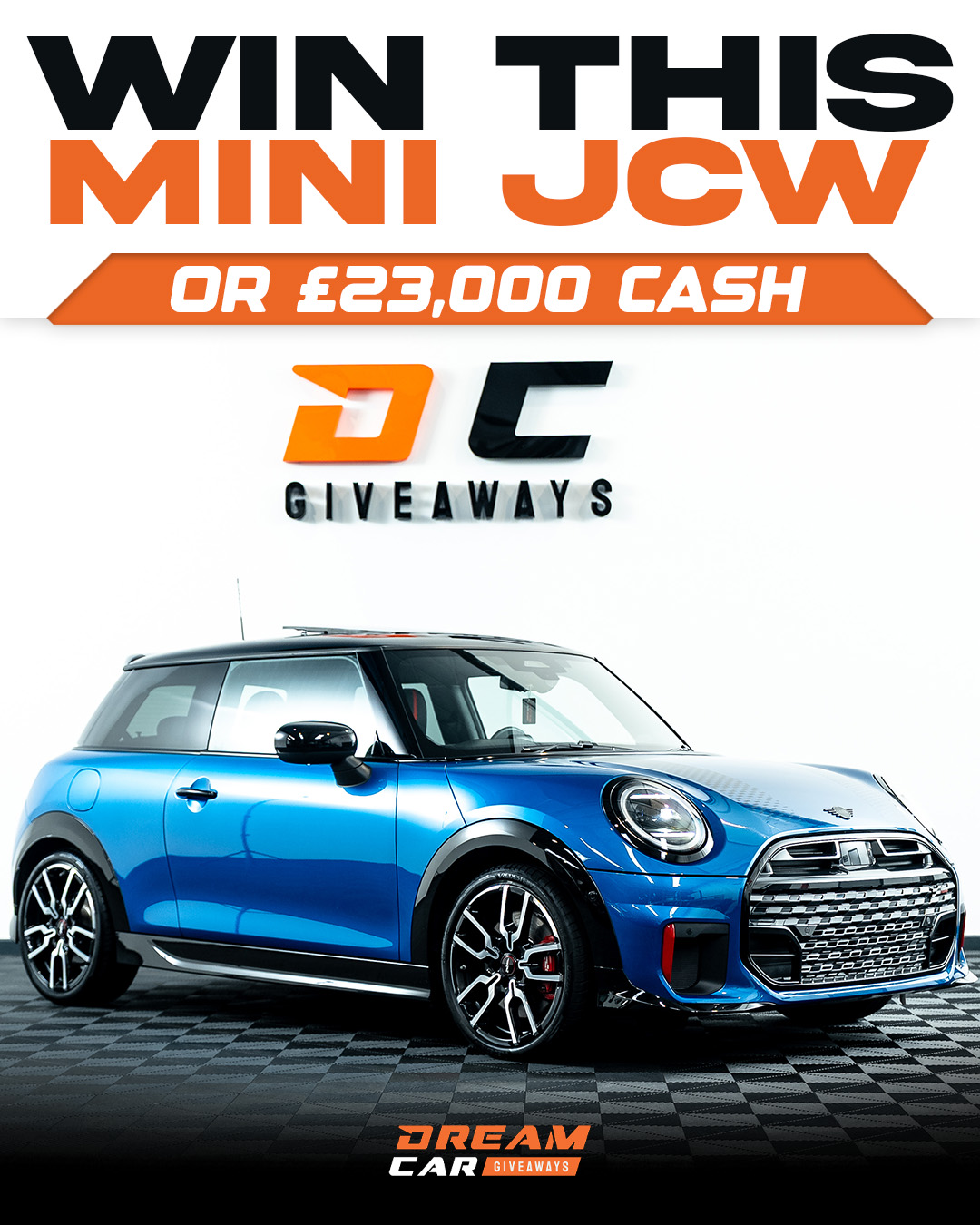 Dream Car Giveaways Facebook ad