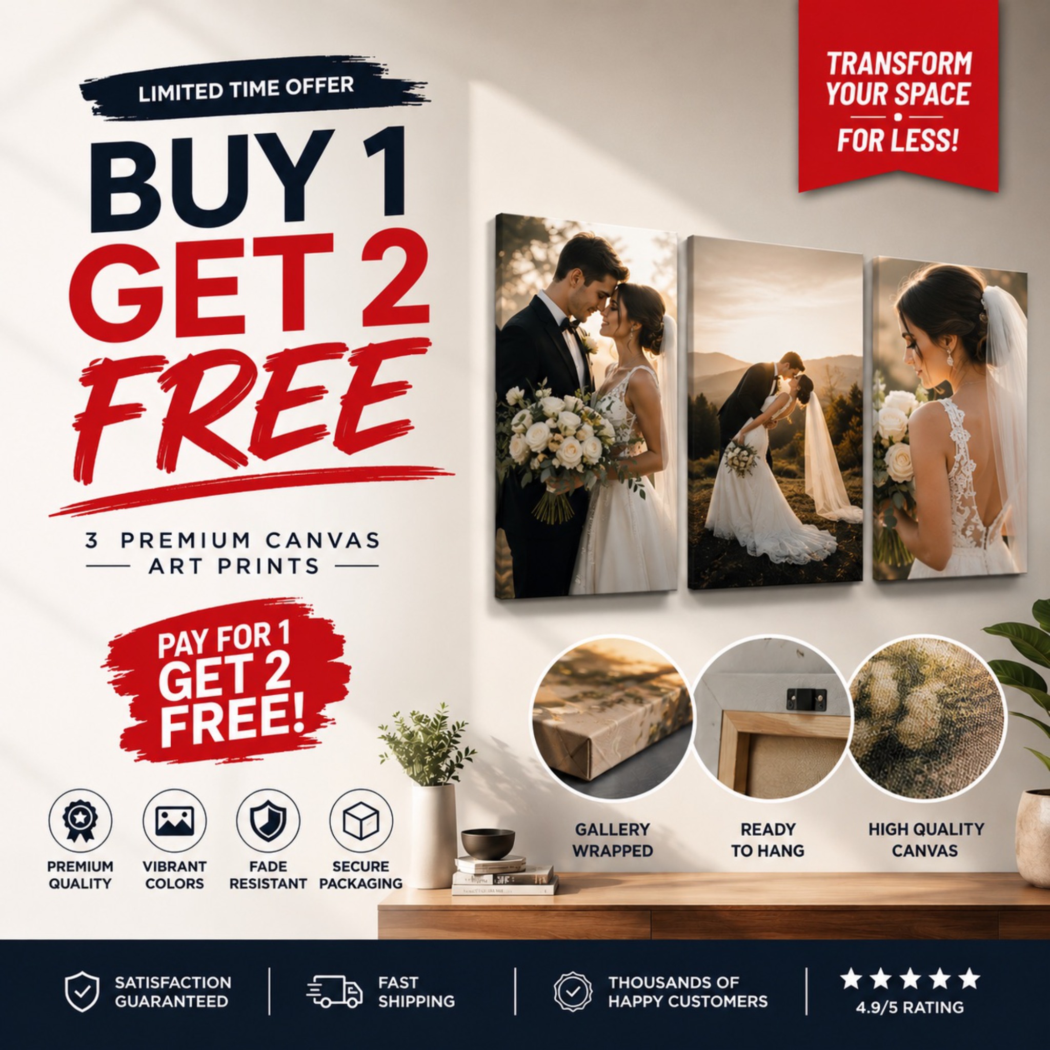 Canvas & Gifts Facebook ad