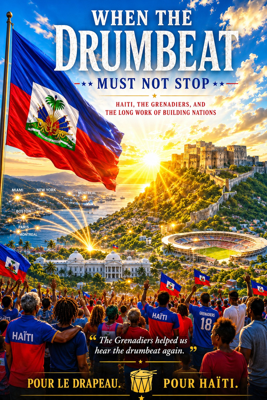 Marielle Celicourt Toussaint Facebook ad: When the Drumbeat Must Not Stop Haiti, the…