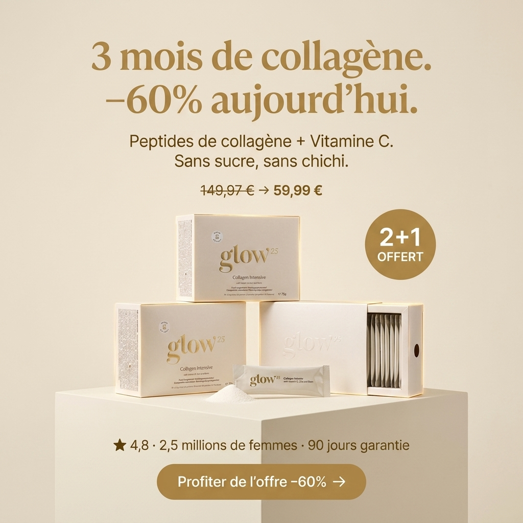 Glow25 France Facebook ad