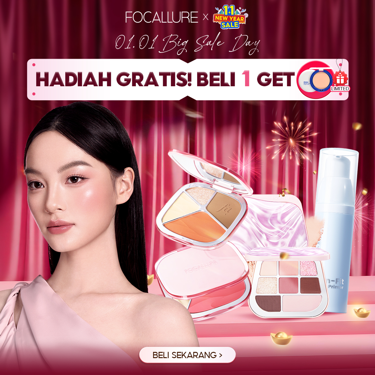 Focallure Beauty Indonesia Facebook ad
