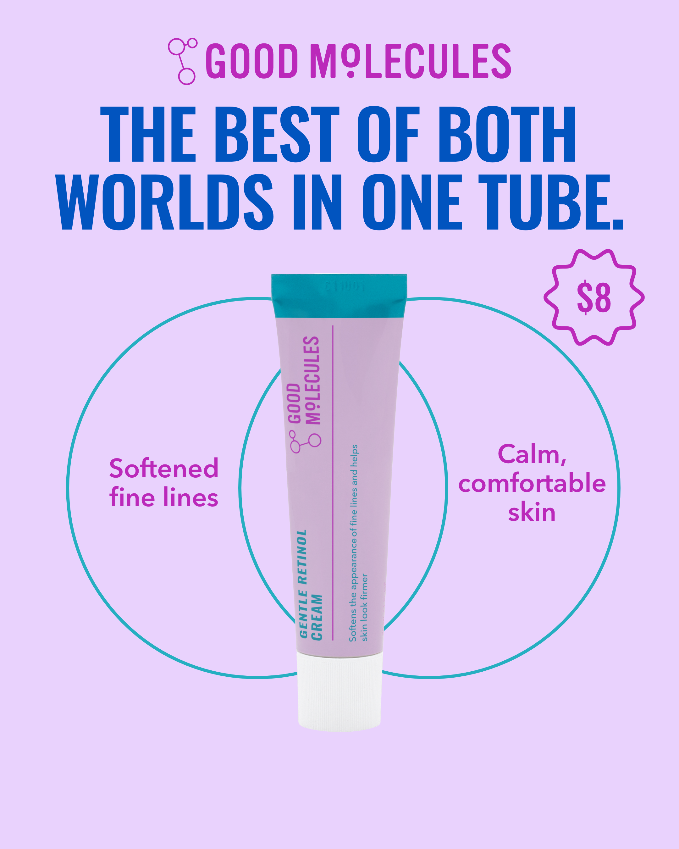 Good Molecules Facebook ad